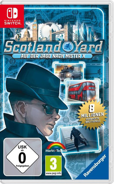 Scotland Yard Nintendo Switch Spiel für die ganze Familie - Bild 1