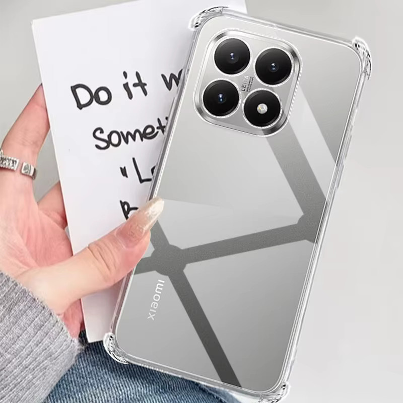 Transparente HD Schutzhülle für Xiaomi Mi 11, 12, 13, 14, 15 sowie 12T, 13T, 14T, 15T, 12S, 12X, Ultra, Civi, Lite, NE, Pro Modelle in weichem Design - Bild 5