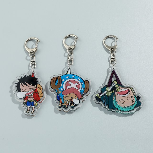Bandai One Piece Acryl-Schlüsselanhänger Figuren, Unisex - Bild 1