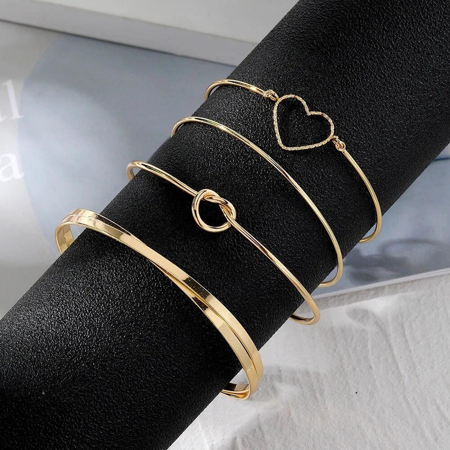 NATAWA Armband Herz Kreuz, Gold, Damen - Bild 2