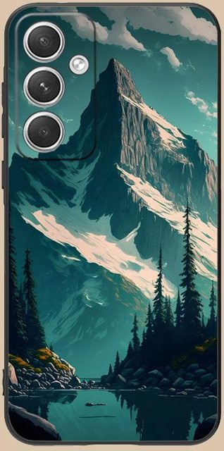 Bergwald Handyhülle für Samsung Galaxy S26 S25 S24 S23 S22 S21 S20 Note20 Plus FE Ultra Buntes Cover Multicolor - Bild 1