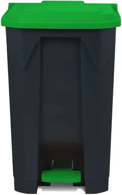 Floordirekt Olaf Tretmülleimer mit Pedal, Grün, 100 Liter - Bild 1