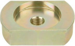 KS Tools Gewindescheibe flach, Ø 95 mm, galvanisiert, Gold - Bild 1