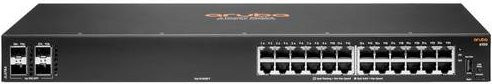 Aruba CX 6100 Managed Netzwerk Switch mit 24 Ports und 4 SFP+ in Schwarz - Bild 1