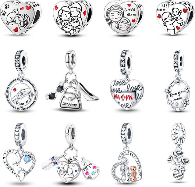 Pandach Charms, 925 Silber, Perle, Damen - Bild 1