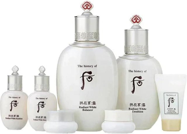 Die Geschichte von Whoo Gongjinhyang Seol Radiant White 3-teiliges Spezialset, Creme, Kamillenextrakt - Bild 1