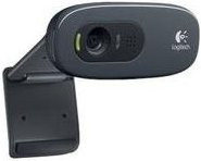 Logitech HD Webcam C270 Web-Kamera in Schwarz mit HD-Auflösung und Audio über USB 2.0 - Bild 1