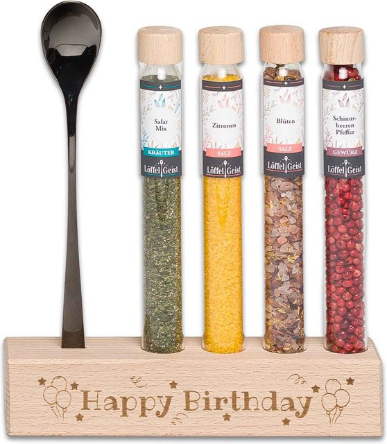 Löffelgeist Happy Birthday Geschenkset 152 g - Bild 1