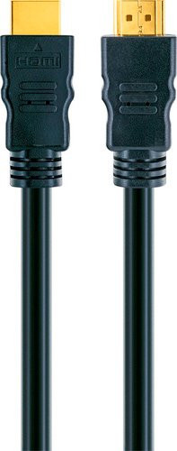 Schwaiger High-Speed HDMI Kabel Typ A mit Ethernet Schwarz Gold 10 m - Bild 2