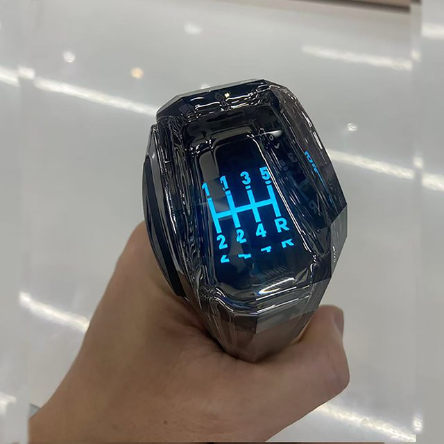 Oriental Crystal LED-Kristall-Schaltknauf in Multicolour für Volkswagen, Suzuki, Hyundai, Toyota und Subaru mit 8 mm, 10 mm oder 12 mm Durchmesser - Bild 1