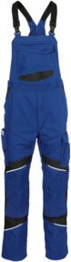 Kübler ACTIVIQ cotton+ Latzhose in Blau/Schwarz mit Reflexstreifen aus Poly-Cotton Größe 31 - Bild 1