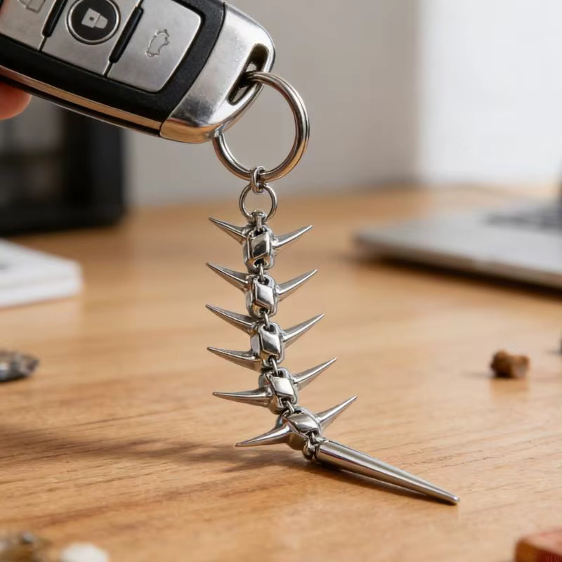 JAVRICK Schlüsselanhänger Metall, Thorn-Design - Bild 3