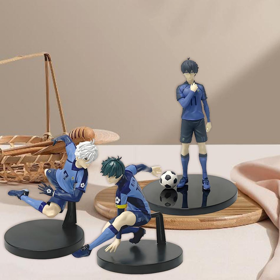 Fashnics Blue Lock Actionfiguren Sammlung Modell Figur Isagi Yoichi Chigiri Hyoma Bachira Meguru Nagi Seishiro - Bild 3