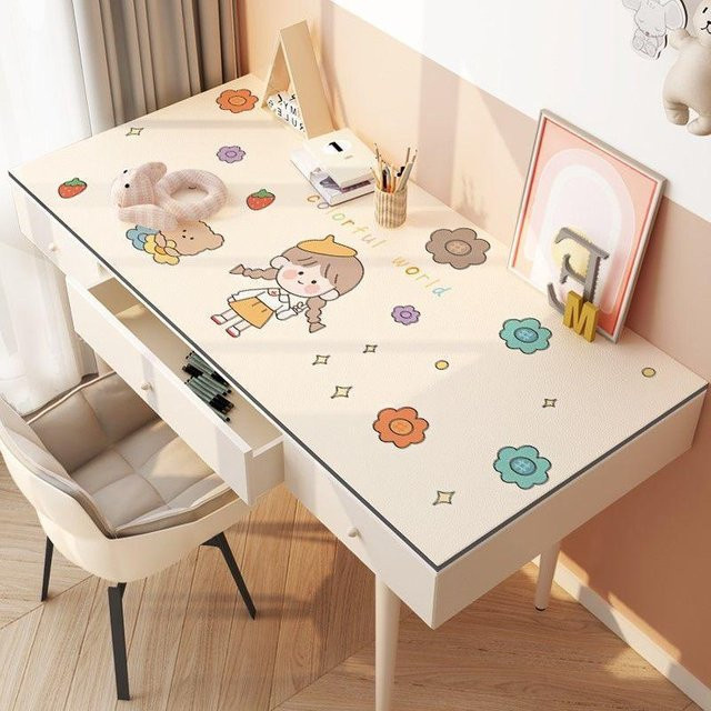 Rutschfestes Tischset Yiran Furniture mit Cartoon-Design süßes Mädchenherz aus PVC, B/H: 40 x 60 cm, Mehrfarbig - Bild 1