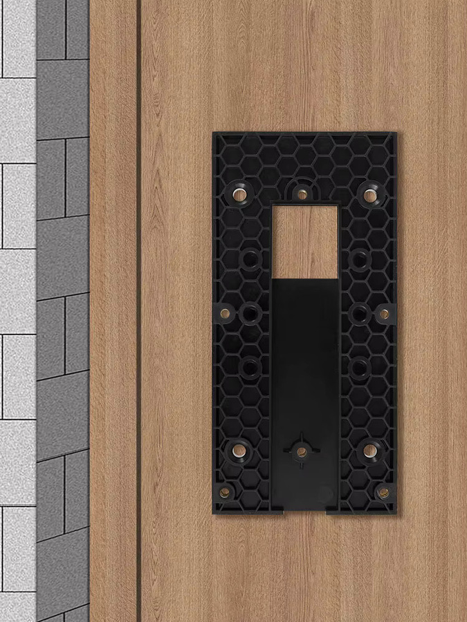 Ring Selbstklebende Kamerahalterung für Video-Türklingeln in Schwarz, kompatibel mit Ring Battery Video Doorbell, Doorbell Plus und Pro, ideal für Mieter und Wohnungen - Bild 7
