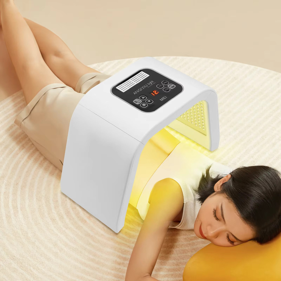 CNCEST LED Lichttherapie Gesichtsmaske, Weiß, Unisex - Bild 2