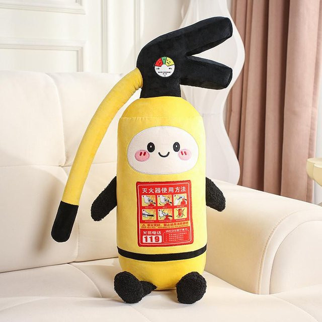 Yiran toy Plüschpuppen Feuerlöscher Hydranten, Plüschtiere, Bunt / Mehrfarbig - Bild 1