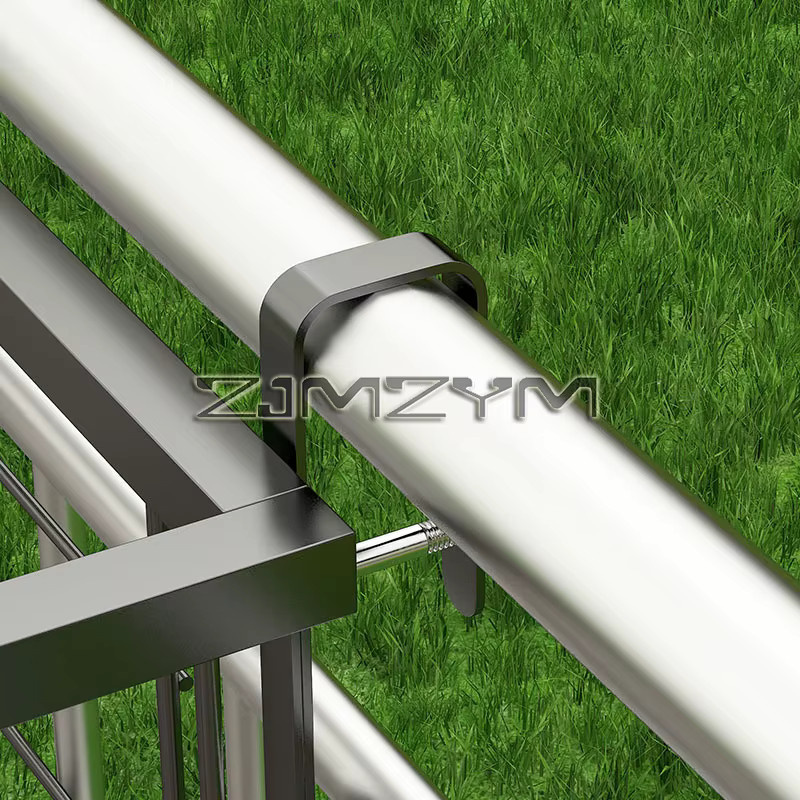 ZJMZYM Blumentopf Halterung Schwarz, Hänge-Regal für Balkon und Zaun, B/T/H: 30,0 x 20,0 x 12,0 cm - Bild 1
