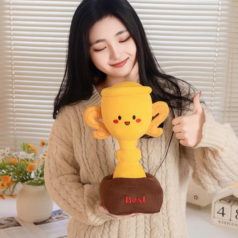 Kreative Trophäe, Plüschtiere, Plüschgefüllte Trophäenpuppe, 13cm, ab 14 Jahre - Bild 2