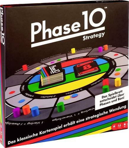 Mattel Phase 10 Kartenspiel Taktikspiel - Bild 1