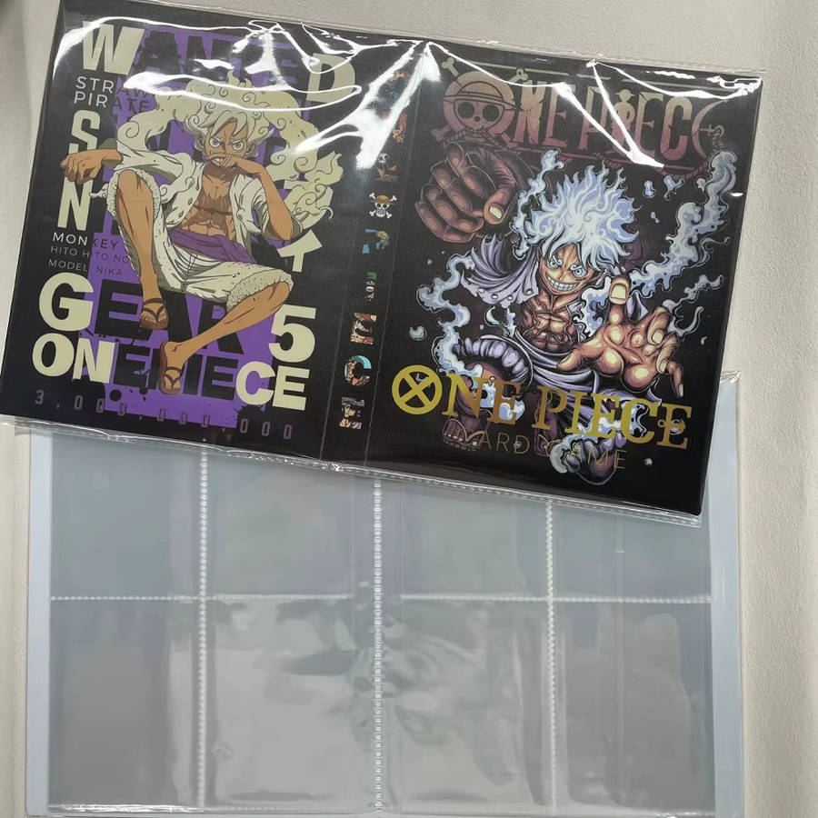 Bandai One Piece Nika Ruffy Sammelkartenalbum, 4 Fächer, 240 Sammelkarten - Bild 5