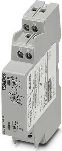 Phoenix Contact 2905813 ETD-BL-1T-230 Multifunktionales Zeitrelais mit 1 Wechsler - Bild 1