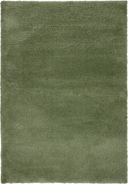 Teppich LYNE Shaggy in Grün von Kadima Design, B/T: 80 x 150 cm - Bild 1