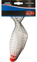 VEDES Federbälle 5er Pack weiß - Bild 1