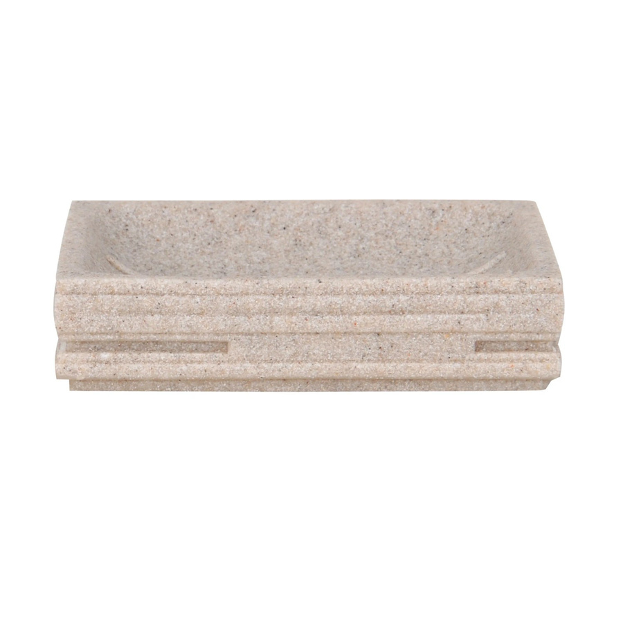 MSV Seifenablage Lund aus Polyresin in Beige - Bild 2