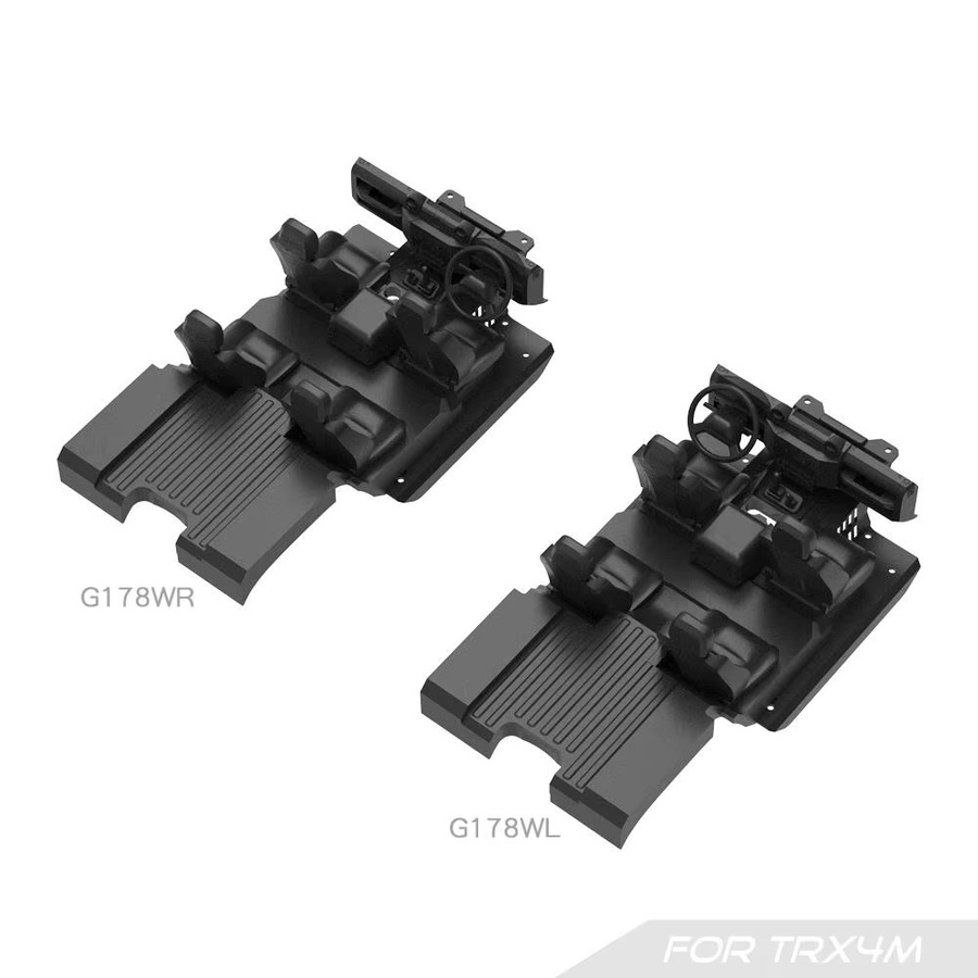 Traxxas 1/18 Sitze, Mittelkonsole, Kotflügel, Zubehör - Bild 2