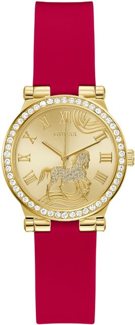 Guess Armbanduhr, Quarz, Edelstahl, Gold, 32 mm, Damen - Bild 1