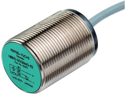 Pepperl+Fuchs Induktiver Sensor NBB10-30GS50-Z4L 323676-0016 Zweidraht bündig montierbar in Silber - Bild 1