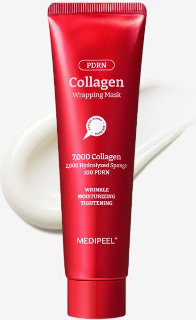 MEDIPEEL Collagen Glow Wrapping Maske, 100 ml, Peel-Off Gesichtsmaske - Bild 1