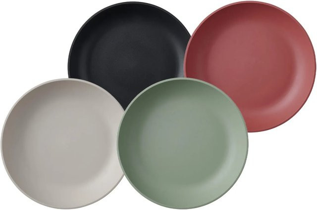Mepal Silueta Suppenteller 4er Set Multicolor Durchmesser: 21 cm - Bild 1