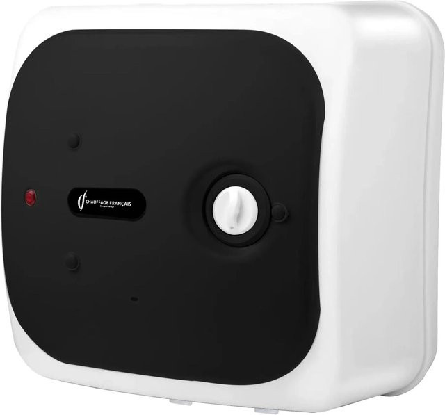 Sannover ADROS Elektrischer Wassererhitzer mit emailliertem Tank, Weiß, 15 l - Bild 1