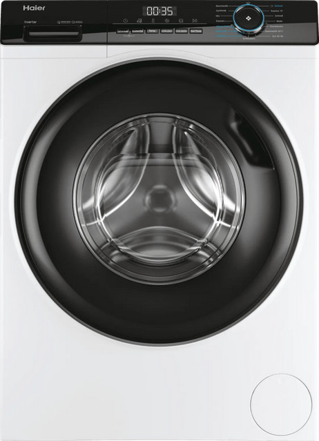 Haier Waschmaschine HW81-NBP14939 Frontlader in Weiß mit 8 kg Kapazität und Dampfprogrammen - Bild 1