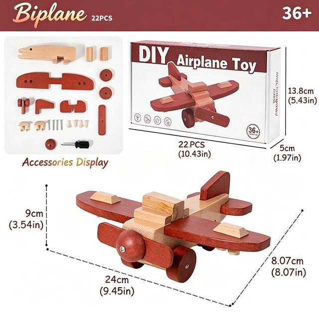 Linyi toy car Holz DIY Belagerungsgerät Kanone, Spielzeugset, ab 4 Jahren - Bild 1