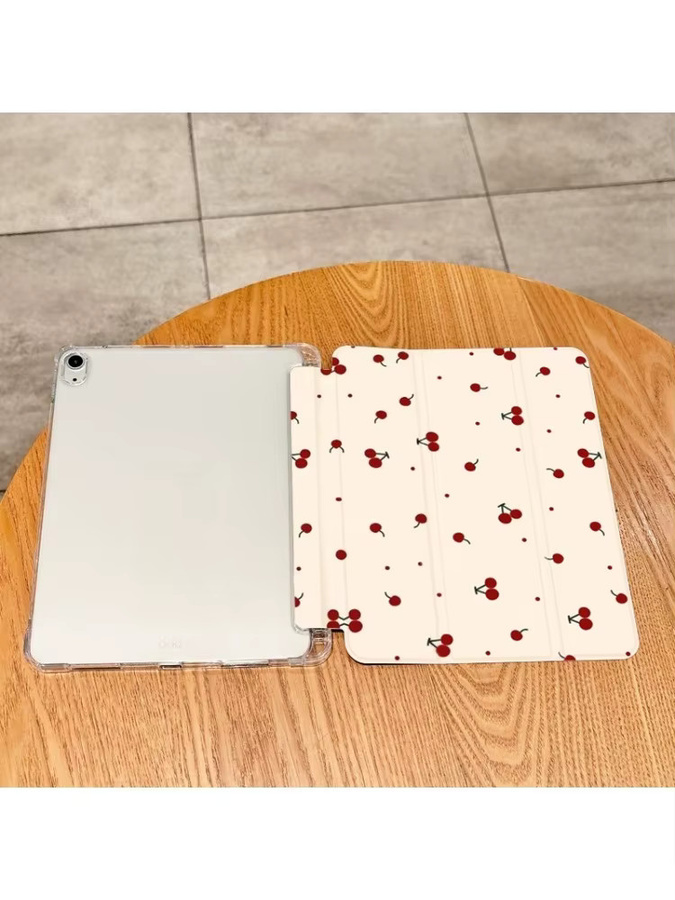 Kirschmuster Schutzhülle für Apple iPad Pro 10/11 Zoll und iPad Air Generationen in Weiß - Bild 4