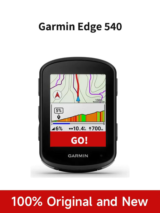Garmin Edge 540 Fahrradcomputer mit Outdoor-Kartennavigation in Schwarz - Bild 8