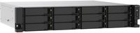 QNAP TS-1273AU-RP NAS-Server mit 8 GB RAM, 12 Schächten, 2U Rack-Bauweise und Gigabit/2.5 Gigabit Ethernet in Schwarz/Grau - Bild 1