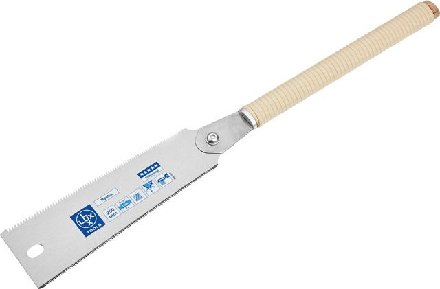 LUX-TOOLS Japansäge Ryoba Professional Silber, Länge: 250 mm - Bild 1