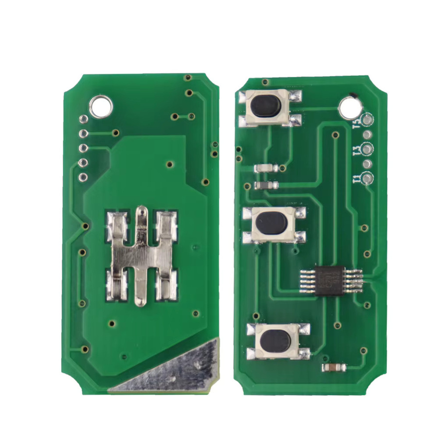 Yiqixin Ersatzschlüssel mit 433MHz und D60 Chip für Ford Focus MK2, Fiesta, Mondeo, Ranger, Fusion, S-Max und Galaxy in Schwarz - Bild 5