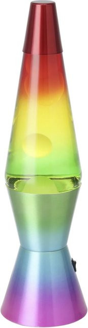 Eglo Tischleuchte Lava in Bunt und Transparent mit Weiß, Durchmesser: 10,5 cm - Bild 1