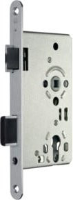 SSF Einsteckschloss PZW72/8 in Silber, D55, F20x235rd ER, DR, FlüFa aus Stahl - Bild 1
