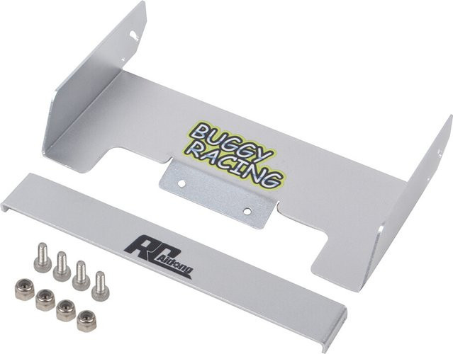Tamiya Aluminium-Flügel-Set, Karosserie-Heckspoiler, Metall, Schwarz - Bild 1