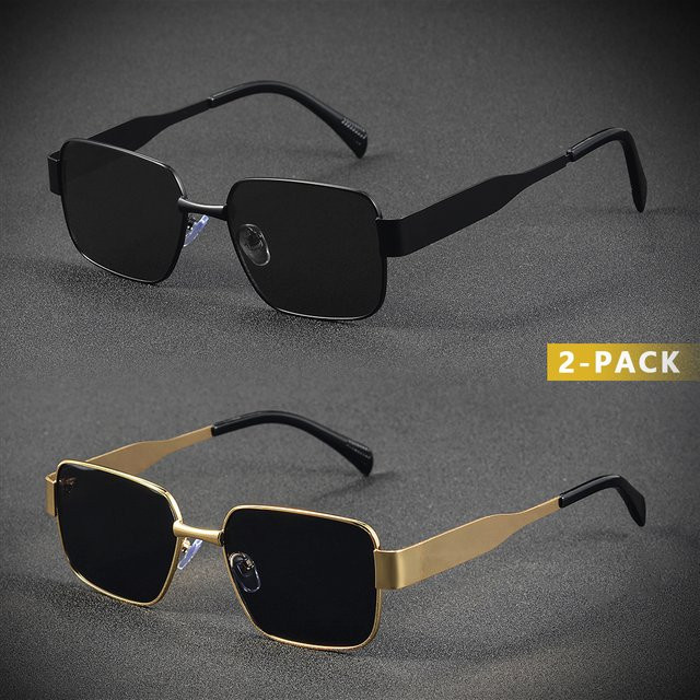CRIXALIS Sonnenbrille Rechteckig, Vollrand, Unisex - Bild 1