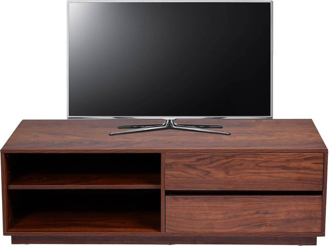 MCW TV-Rack J78 Lowboard Kommode in Walnuss-Optik, B/T/H: 140 x 42 x 40 cm - Bild 1
