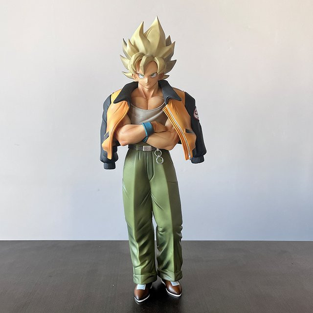 TAKARA TOMY Dragon Ball Goku GK Figur, 30,5 cm, mit abnehmbarer Jacke - Bild 1