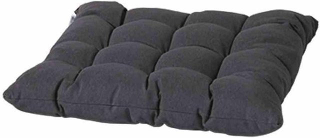 Madison Panama Sitzkissen Toscana grau aus Baumwolle und Polyester - Bild 1