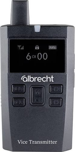 Albrecht 29932 Full Duplex Funkgerät in Schwarz - Bild 1